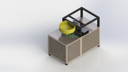 红枣去核机3d图纸+说明+仿真 SW非标设计 全自动红枣去核机3d模型缩略图