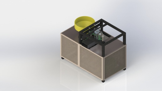 红枣去核机3d图纸+说明+仿真 SW非标设计 全自动红枣去核机3d模型缩略图