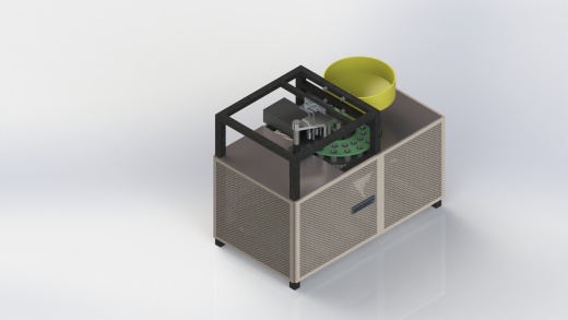 红枣去核机3d图纸+说明+仿真 SW非标设计 全自动红枣去核机3d模型缩略图