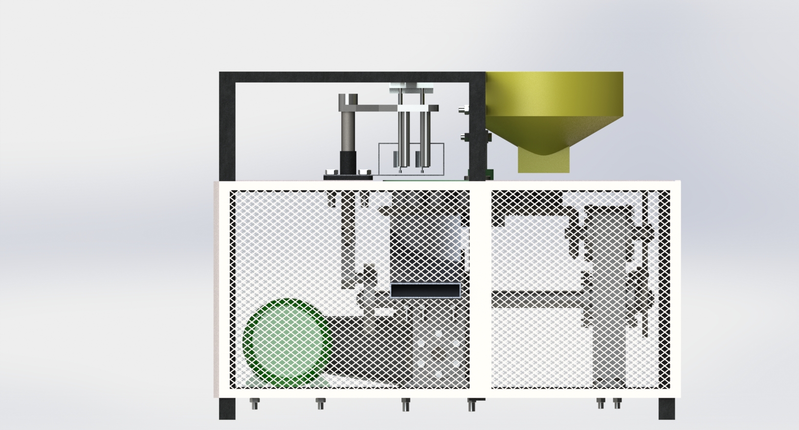 红枣去核机3d图纸+说明+仿真 SW非标设计 全自动红枣去核机3d模型