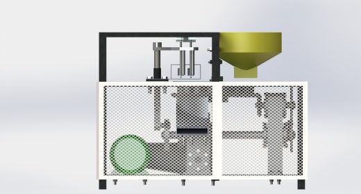 红枣去核机3d图纸+说明+仿真 SW非标设计 全自动红枣去核机3d模型缩略图