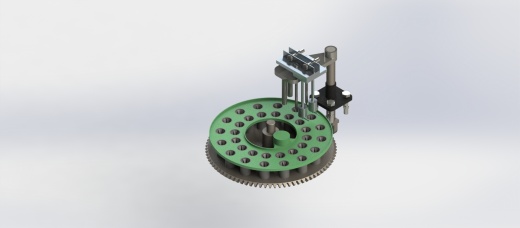 红枣去核机3d图纸+说明+仿真 SW非标设计 全自动红枣去核机3d模型缩略图