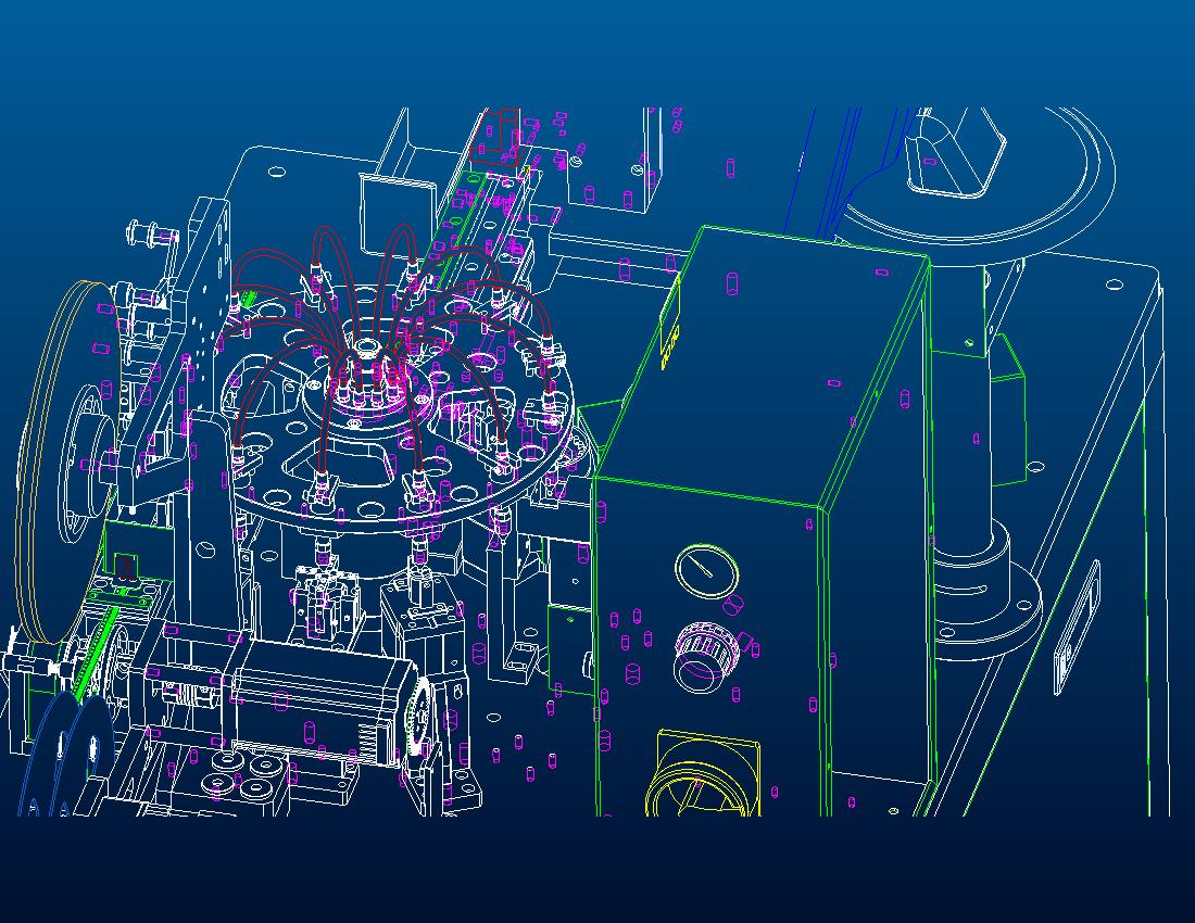 B1_SMD管装上料电子元器件编带包装机