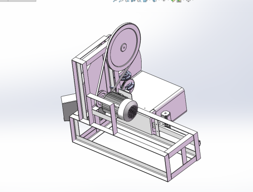 冻肉切片机的设计含三维SW模型+图纸+说明书缩略图