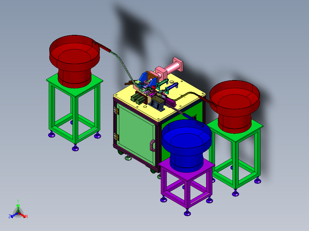 插板式铁壳接口组装机