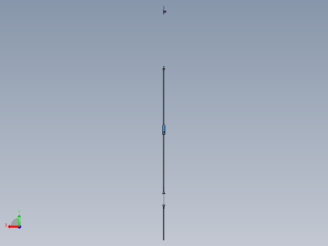 输液套装后视图