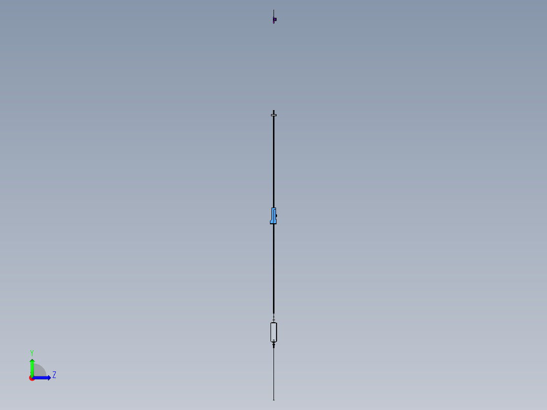 输液套装左视图