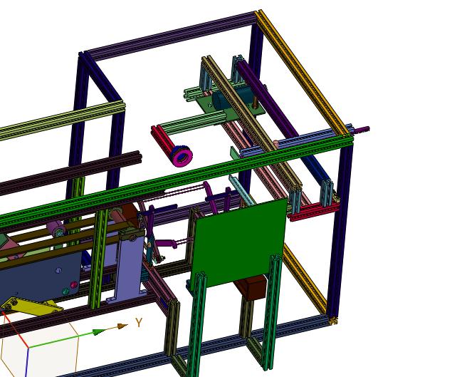 邮政纸箱的高速立式开箱机