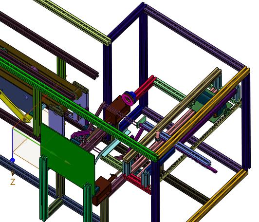 邮政纸箱的高速立式开箱机
