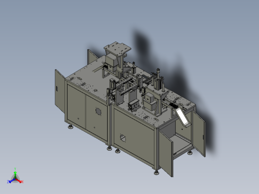 机芯组装设备正等轴测缩略图