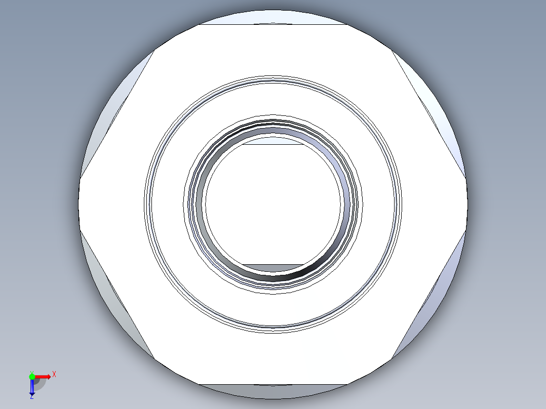 KOSMEKWNC0600多系列多零件图纸模型多系列多零件图纸模型俯视图