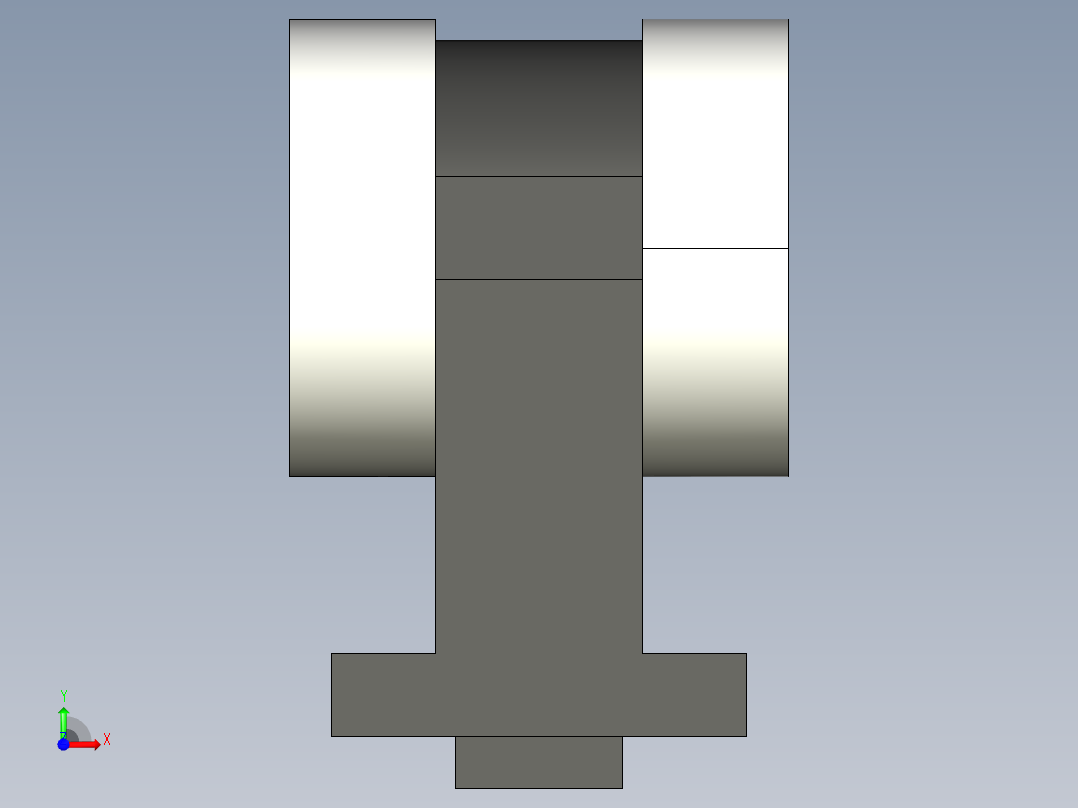 型材-BR BALL BEARING TROLLEY 3842524153前视图