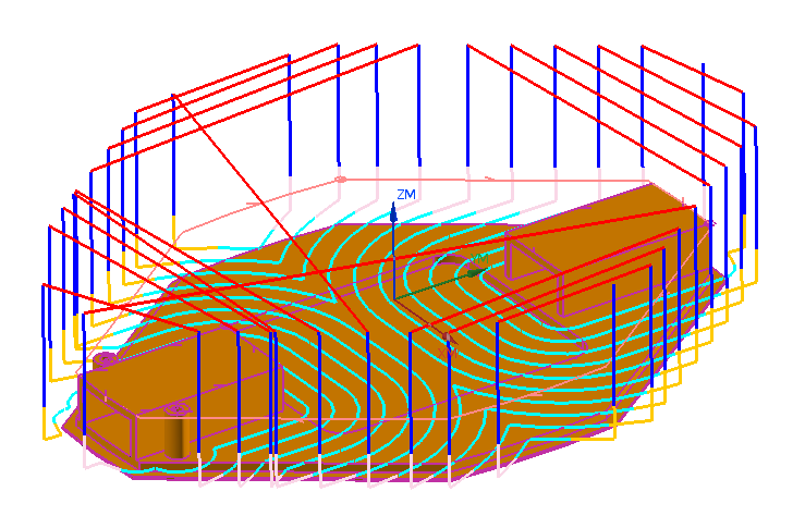 UG手机散热器模型