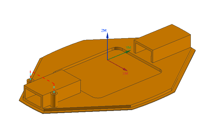 UG手机散热器模型