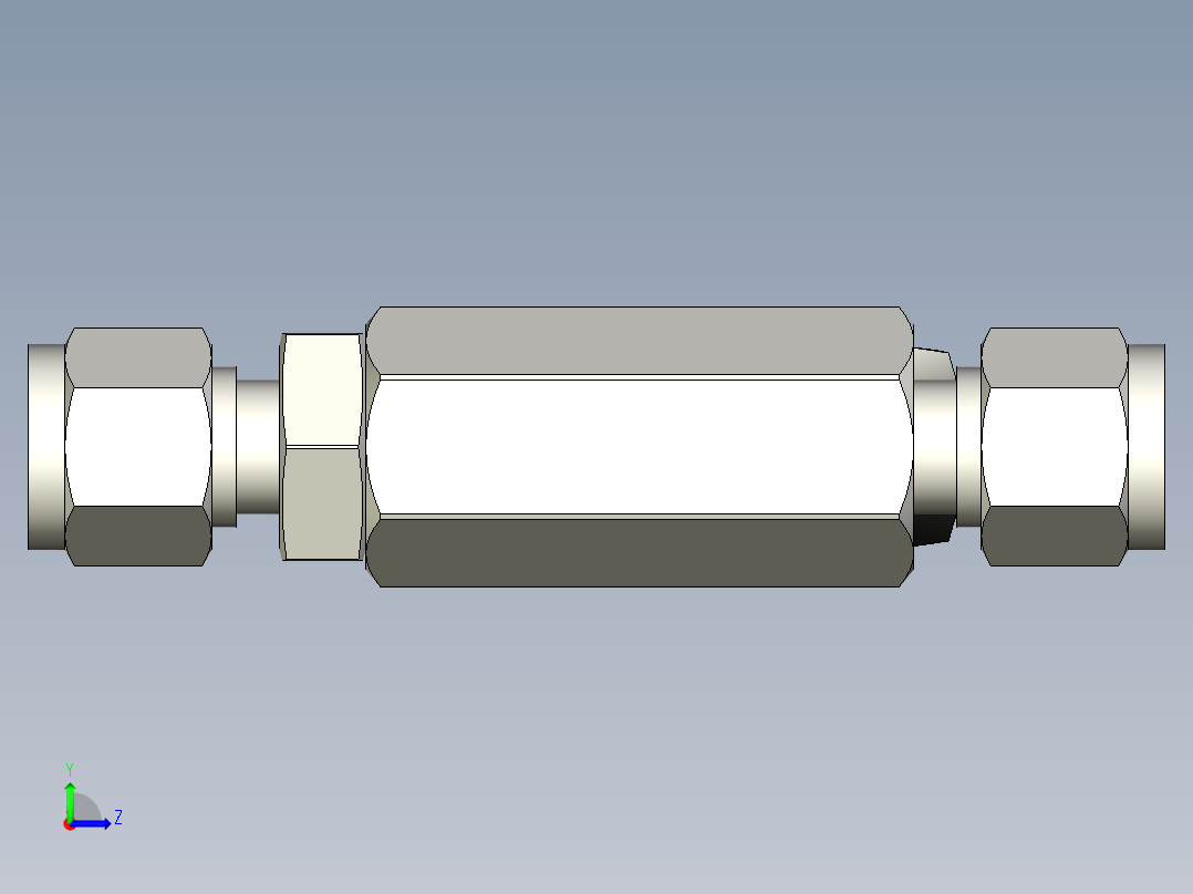 带锁球阀110P系列 1-4英寸左视图
