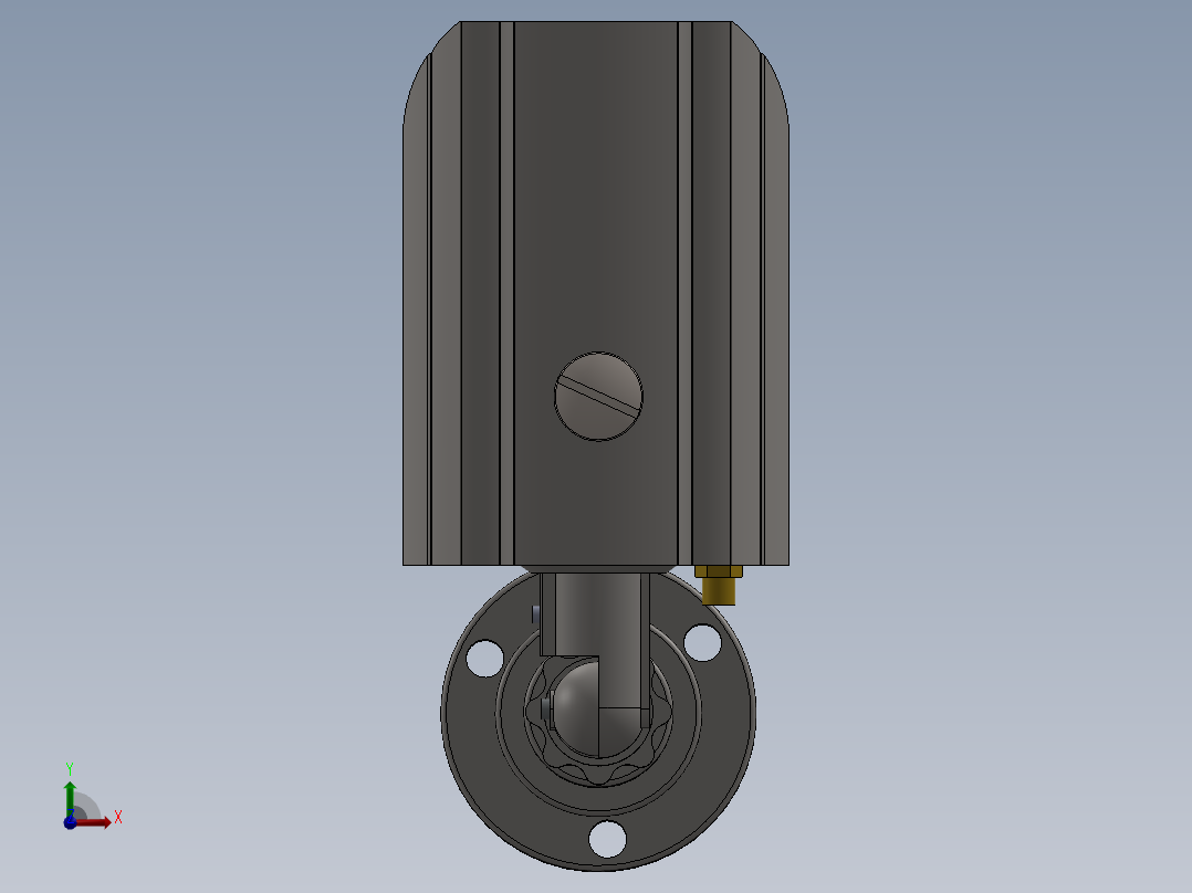 安全摄像头前视图