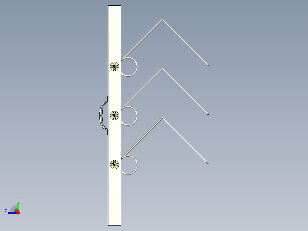 用于农场漫游车机器人的齿状除草机附件右视图