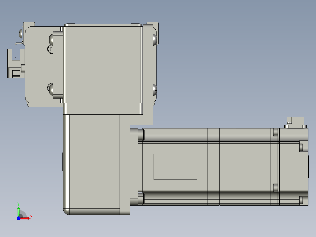 模组FTB10-LD-400前视图