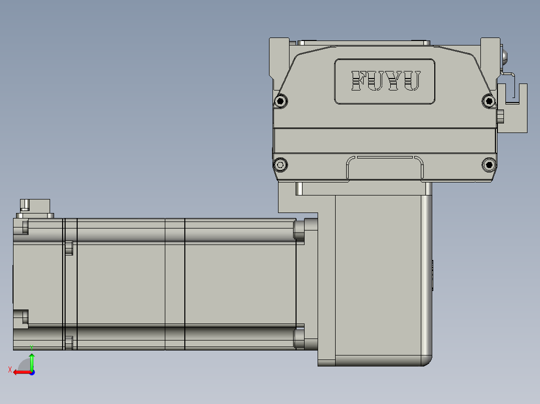 模组FTB10-LD-400后视图