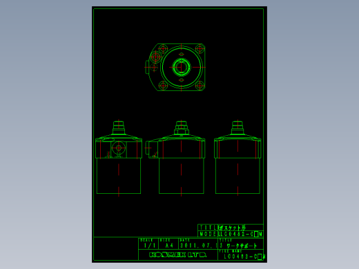 KOSMEKLC0482-CxM多系列多零件图纸模型多系列多零件图纸模型