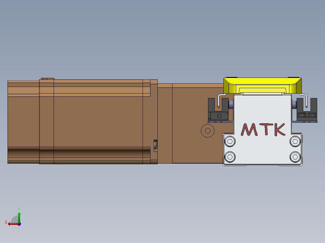 GTA内嵌同步带全封闭GTA5-BL-57步进后视图