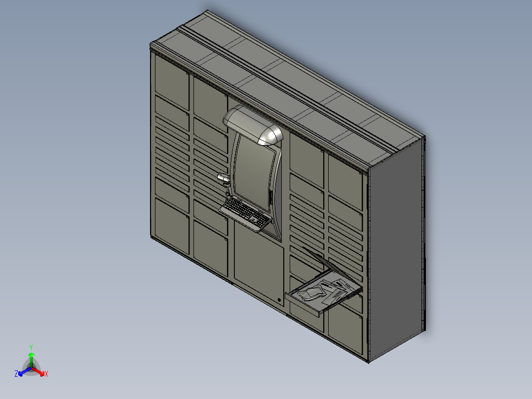 抽屉7正等轴测图