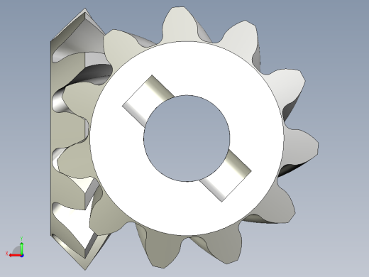 齿轮啮合 (100)后视缩略图
