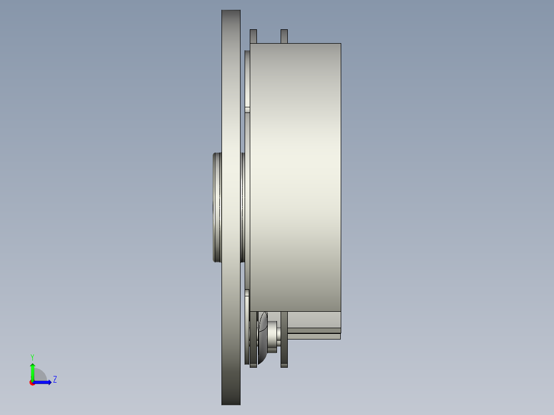 鼓式制动器总成966933==vipdw左视图