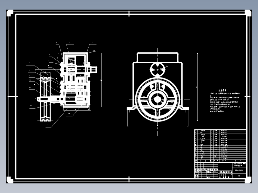 JS14-螺旋式压榨机的设计[含全套图和文档]