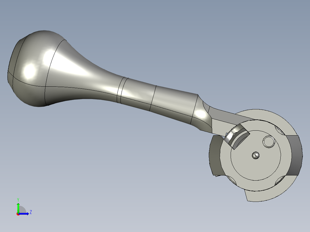Tikka T3 螺栓组件左视图