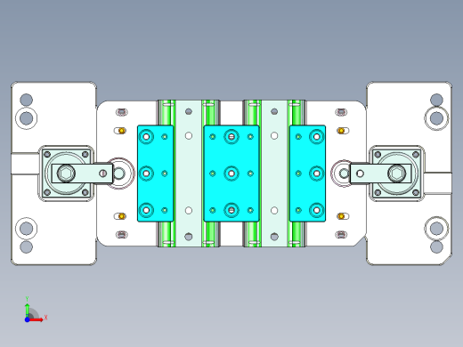 t100Chi-笔记本CNC工装夹具三维模型CNC1前视缩略图