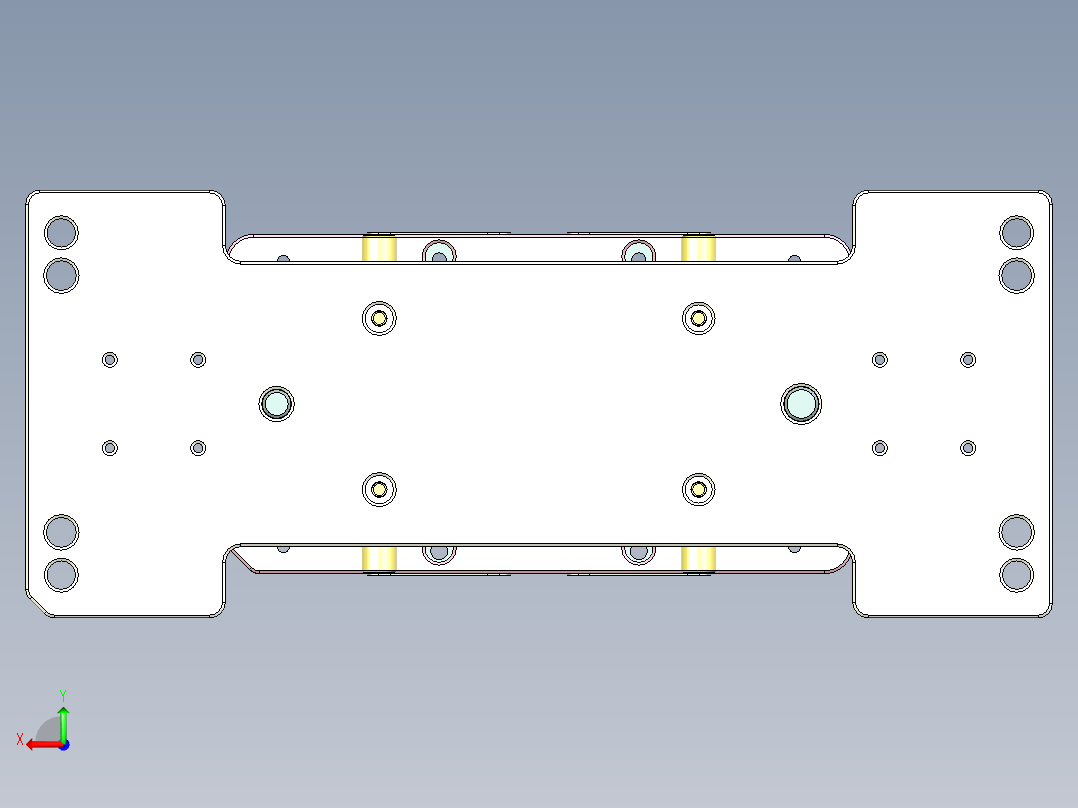 t100Chi-笔记本CNC工装夹具三维模型CNC1后视图