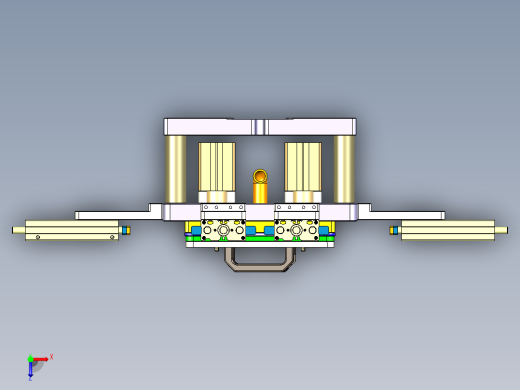Z581C-笔记本CNC工装夹具三维模型CNC6-0902俯视缩略图
