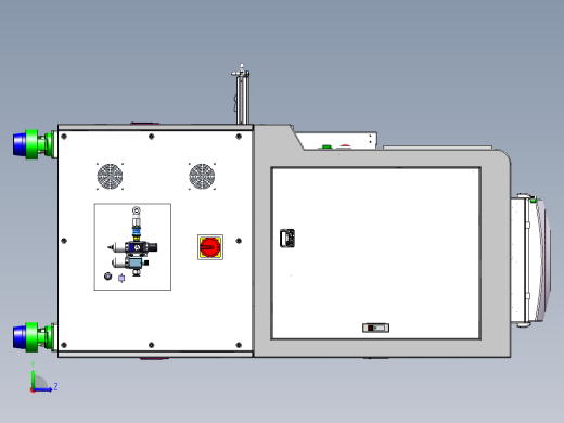 指纹测试设备sw17可编辑左视缩略图