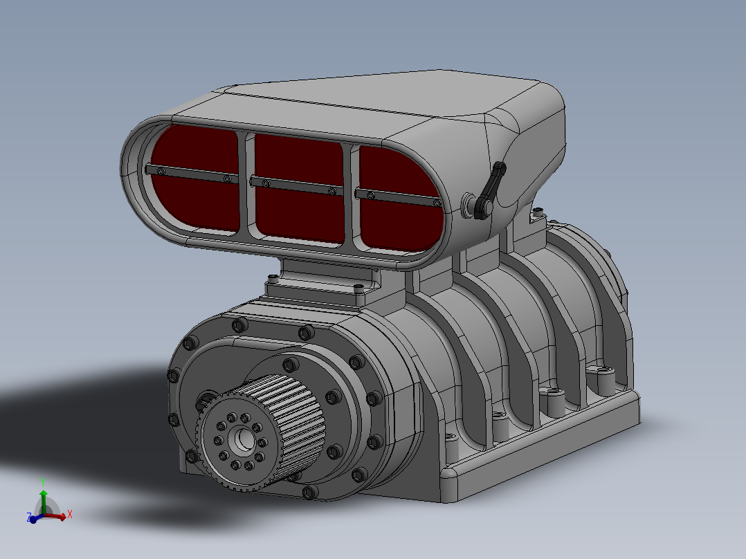 增压器罗茨鼓风机