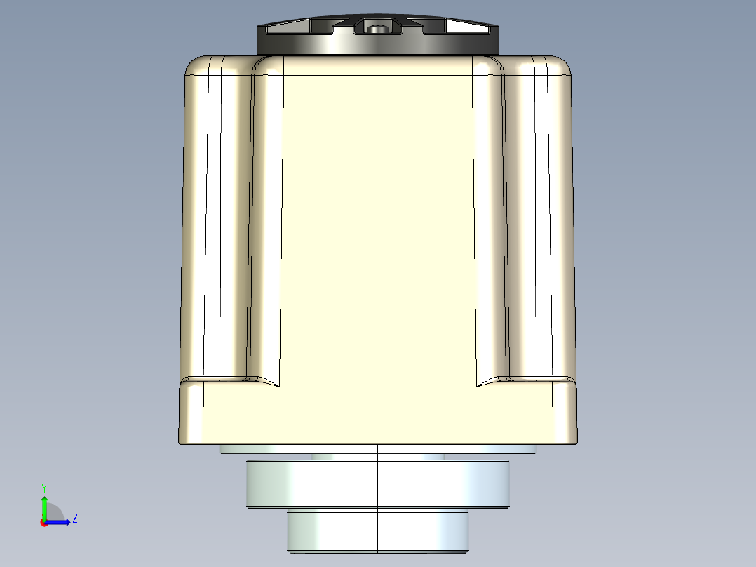 -MG直角法兰伺服减速电机130mrf2左视图
