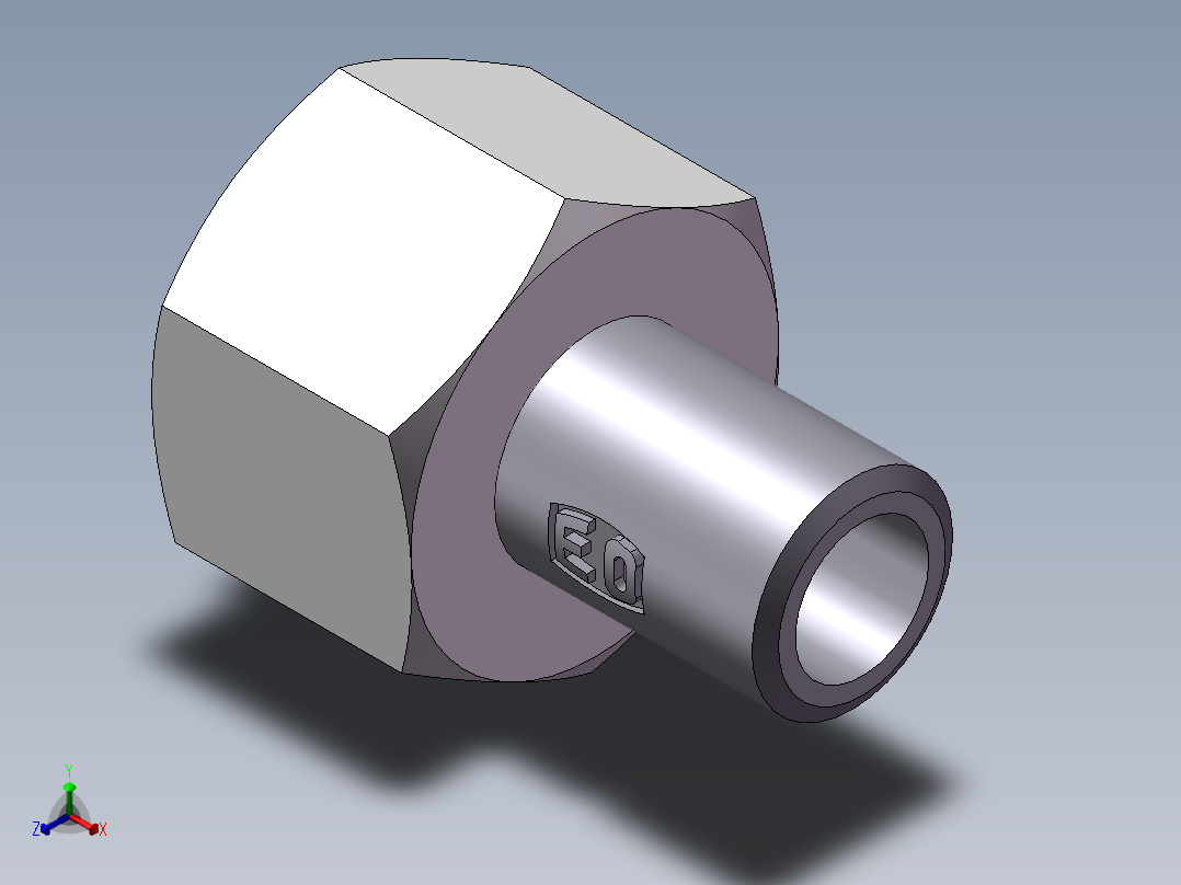 90度焊接接头、2WC-12X2.0.zip主视图