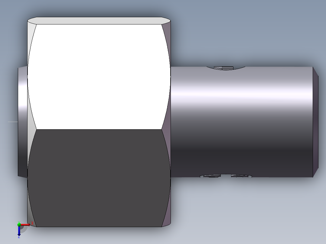 90度焊接接头、2WC-12X2.0.zip俯视图
