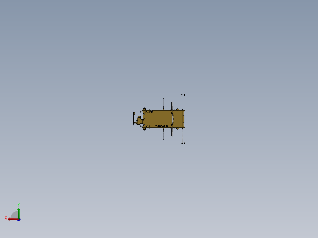 卫星、空间站(40)后视图