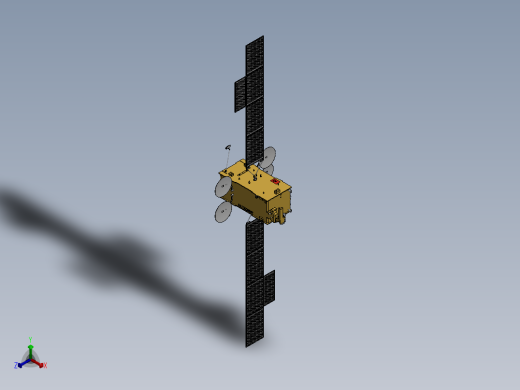 卫星、空间站(40)正等轴测缩略图