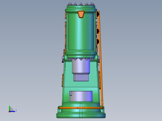 冲床左视缩略图