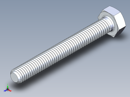 M6六角头螺栓din 933–10件套