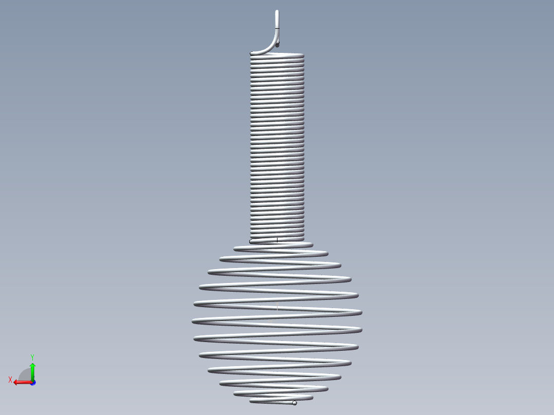 方程式球形弹簧后视图