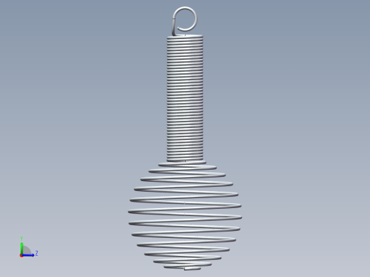 方程式球形弹簧左视缩略图