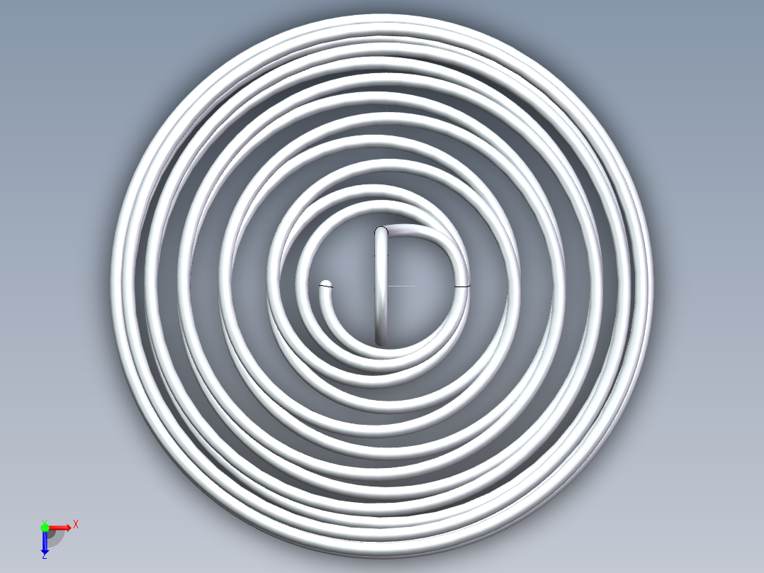 方程式球形弹簧俯视图