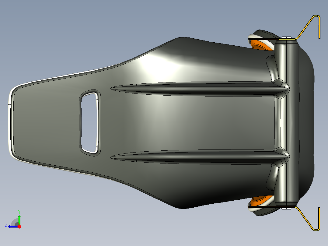 座椅总成右视图