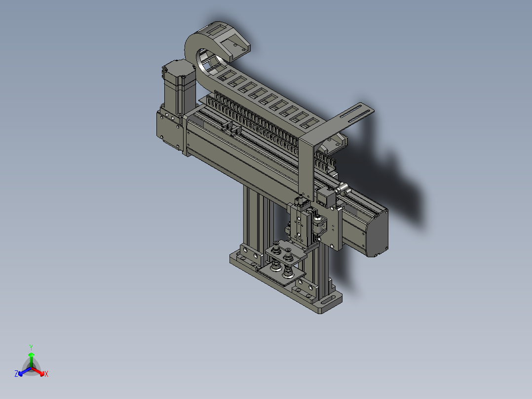 BBZ2015-13上料机械手OM正等轴测图