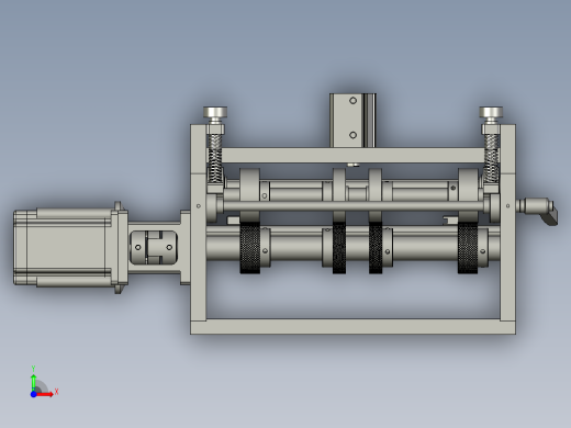 拨料机构前视缩略图