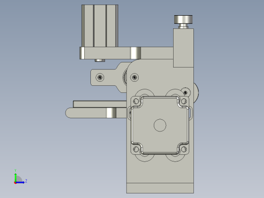 拨料机构左视缩略图