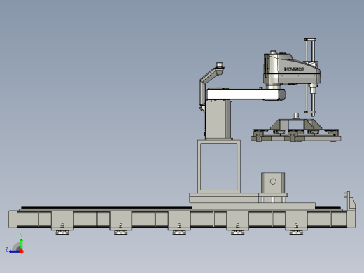 线轨机构和SCARA机器人右视缩略图